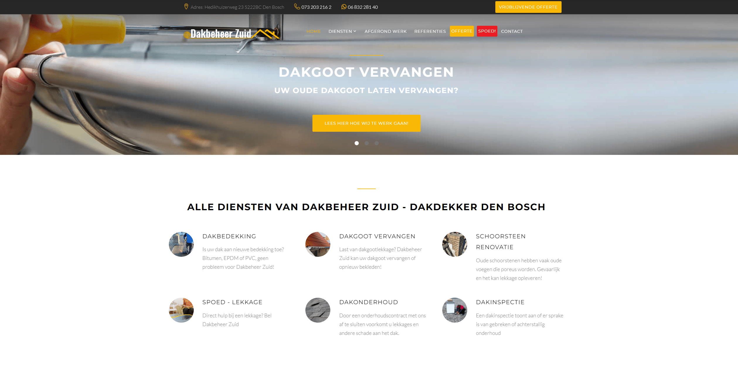 Dakbeheer Zuid Dakdekker Den Bosch